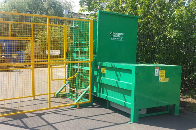 waste compactor.